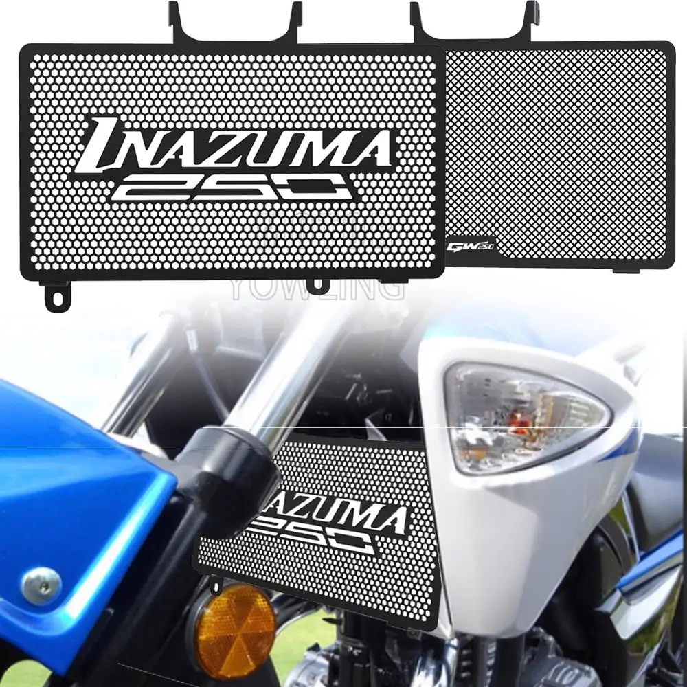 

Для Suzuki GW250 GW-250 gw250 GSR250 Inazuma 250 аксессуары для мотоциклов решетка радиатора защита для гриля Защитная крышка