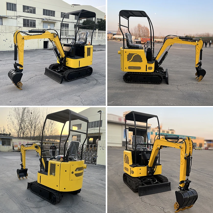 Optimized choice customized excavator wide range of purpose small scale earthwork land scaping 2.6m excavation height 6.2m range