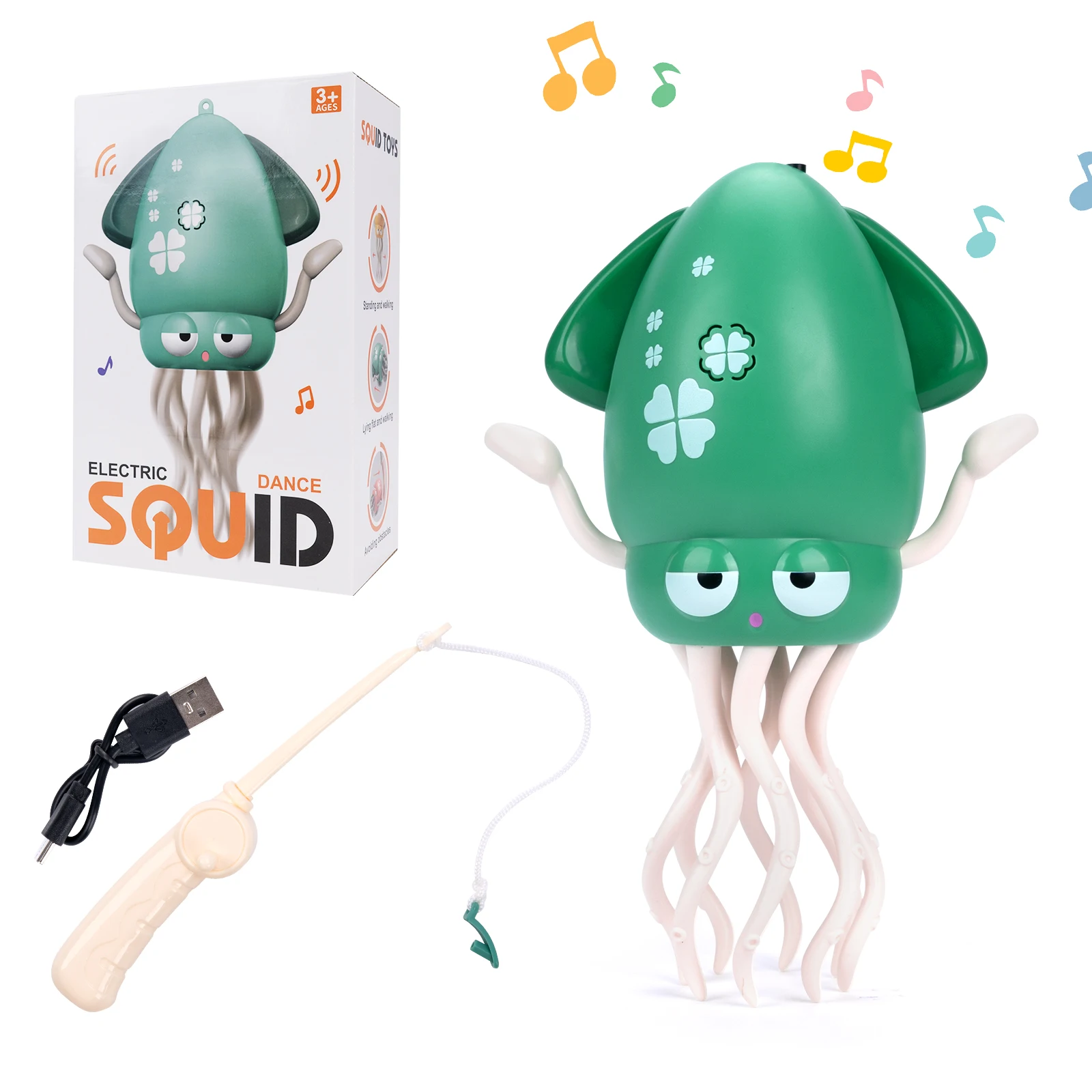 Green Octopus-USB