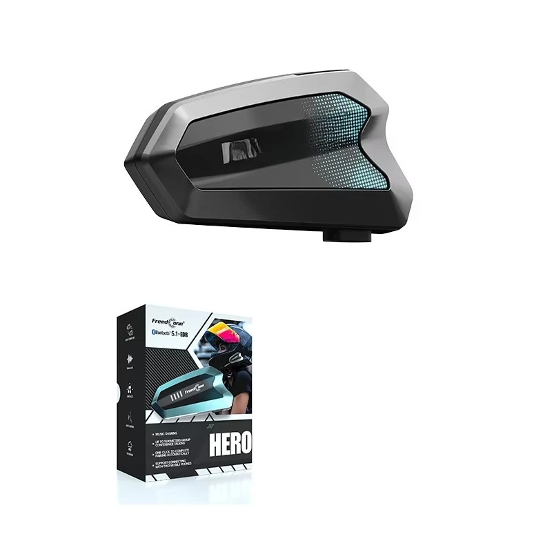 프리드콘 특가 상품 HERO IP67 방수 오토바이 인터콤 헬멧 헤드셋