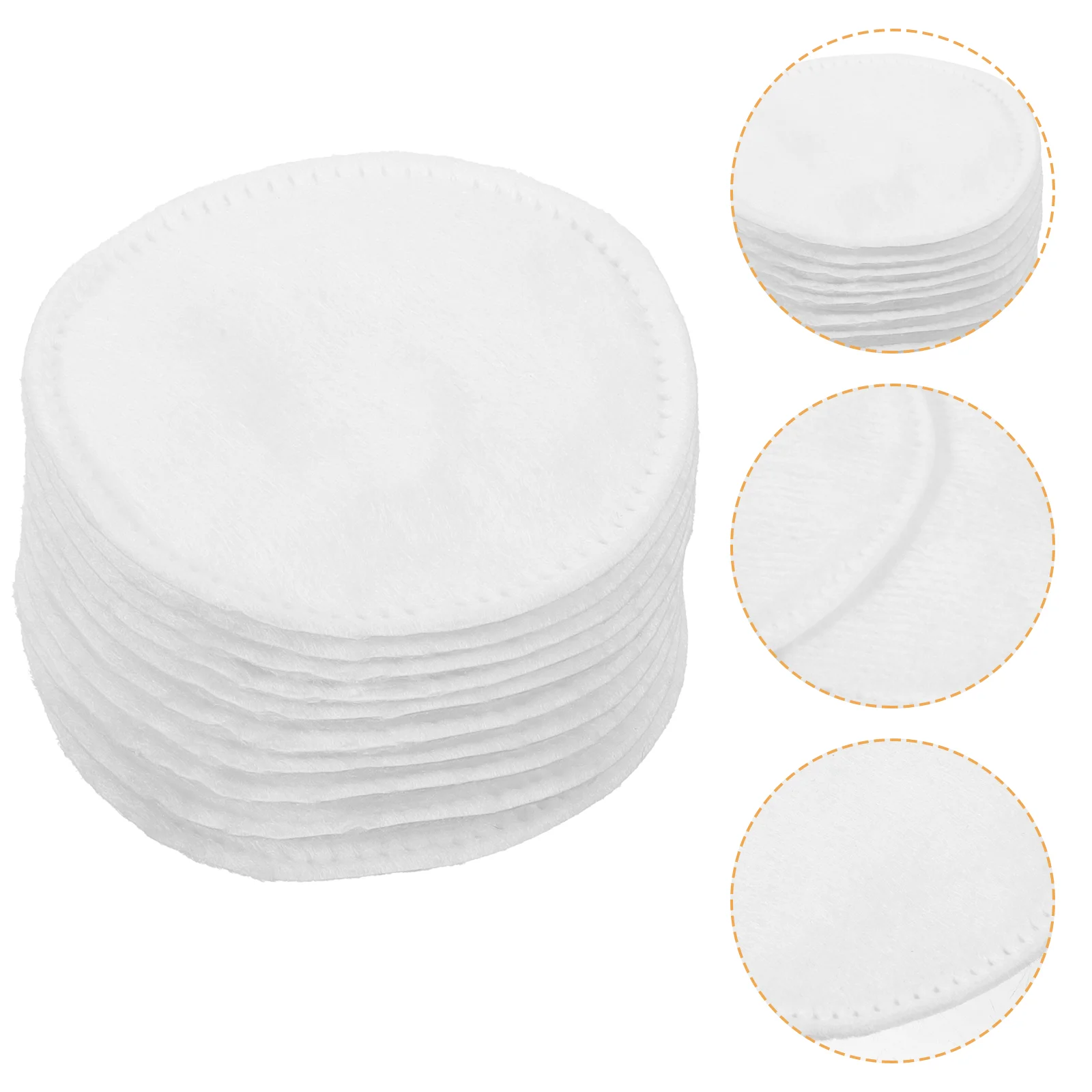 

200/300 Pcs Makeup Cotton Round Pads Thickened Three Layer Facial Cotton Remover
