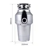 Food Waste Disposer Household kitchen sink kitchen food waste disposal automatic shredder 4