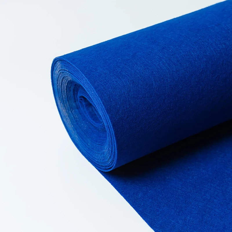 

Royal Blue Wedding Nonwoven Outdoor Luxury Corridor Runner Carpet Decoration Wedding Ceremony Christmas Party Customizable