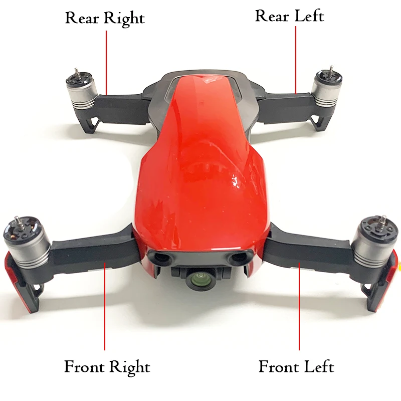 Description Picture 3 of itemOriginal Mavic Air Middle Shell lMU Module ESC Board Core Board Rear Landing Gears Air Front Left Motor Arm for DJI Mavic Air