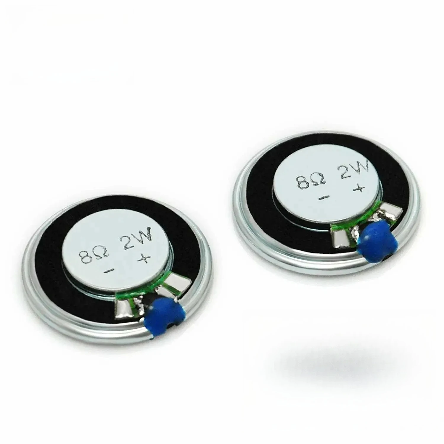 5PCS 2W 8 Ohm 미니 스피커 Arduino 프로젝트 용 40mm 직경 초박형 혼 유형 스피커 2W 8Ω