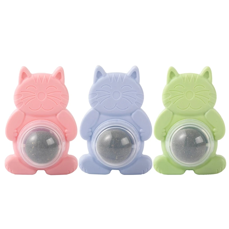 

Interactive & Kitten Teething Chew Toys for Aggressive Chewer for Teeth Cleaning Chew Toy Natural Silvervine Ball 090C