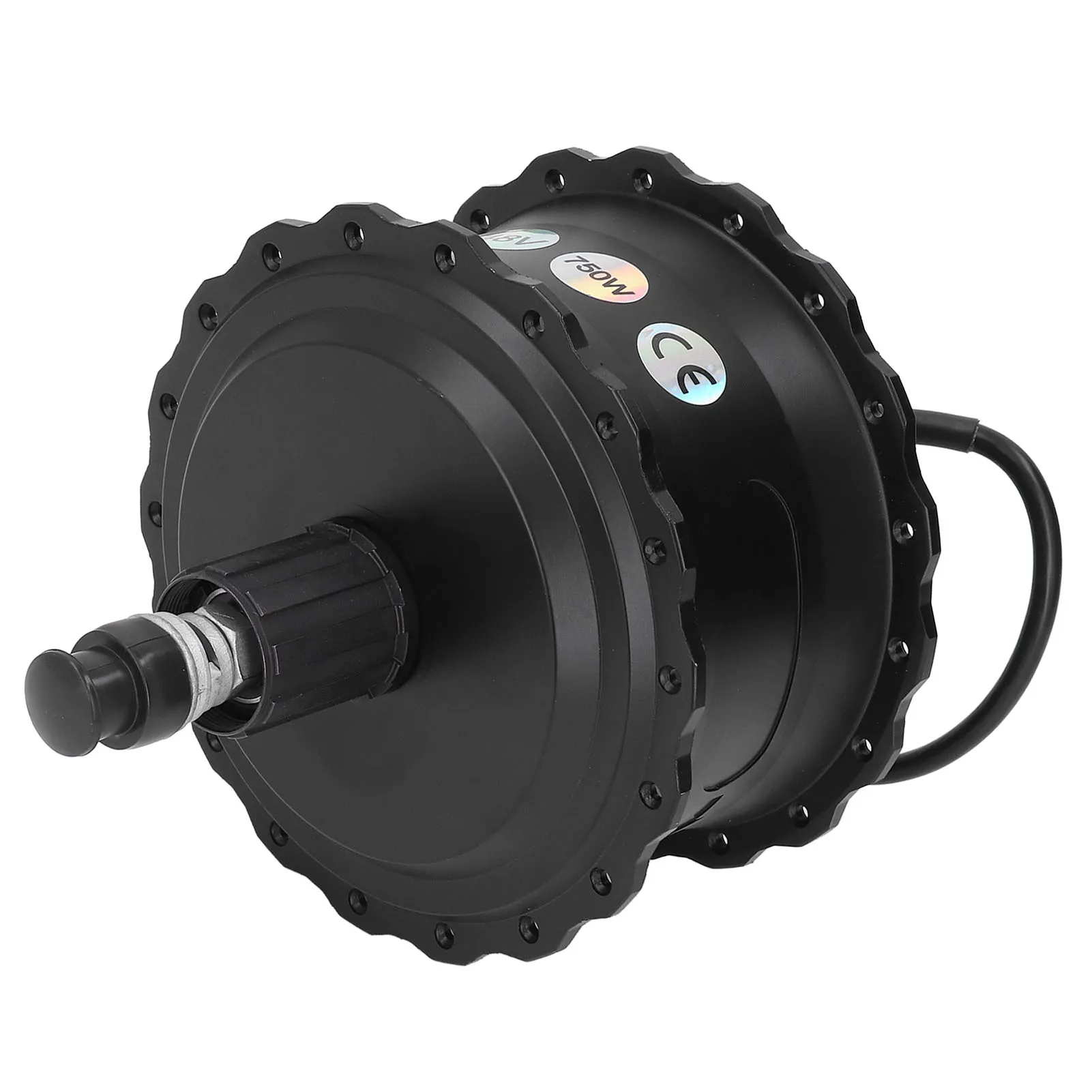 48V750W Electric Bicycle Hub Motor Professional Rear Drive Cassette Toothed High Torsion Electric Bike Brushless Wheel Hub Motor