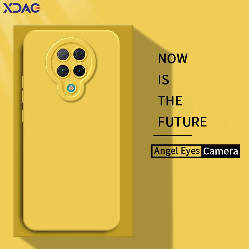 

Angel Eyes Liquid Silicone Case for Xiaomi POCO X2 F2 Pro 5G Soft Camera Protective Phone Cover POCOX2 F2Pro Cute Fashion Fundas