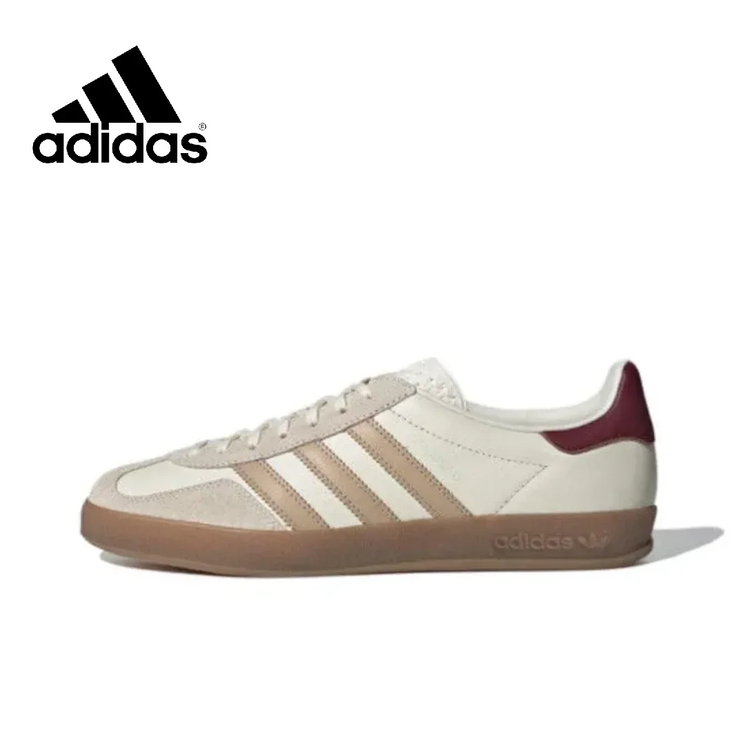 thumbnail image 1 of Nuevo listado de Adidas GAZELLE INDOOR, zapatillas de tabla de caña baja, cómodas y suaves para hombres y mujeres con el mismo calzado casual, 1 of 5