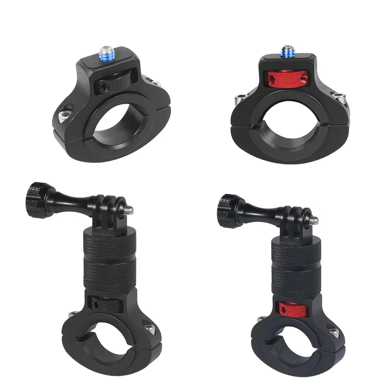Universal Metal Motorcycle/Bike Handlebar Mount with 1/4 Screw