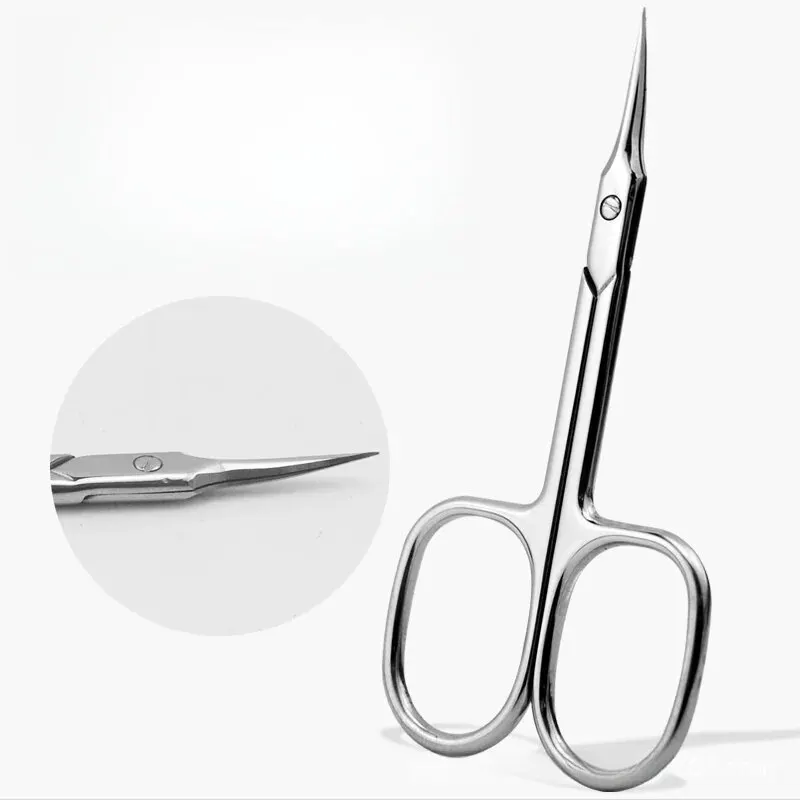 Description Picture 2 of itemStainless Steel Dead Skin Scissors Russian Sharp-Nosed Scissors Eagle Hook Dead Skin Scissors Manicure Dead Skin Tools