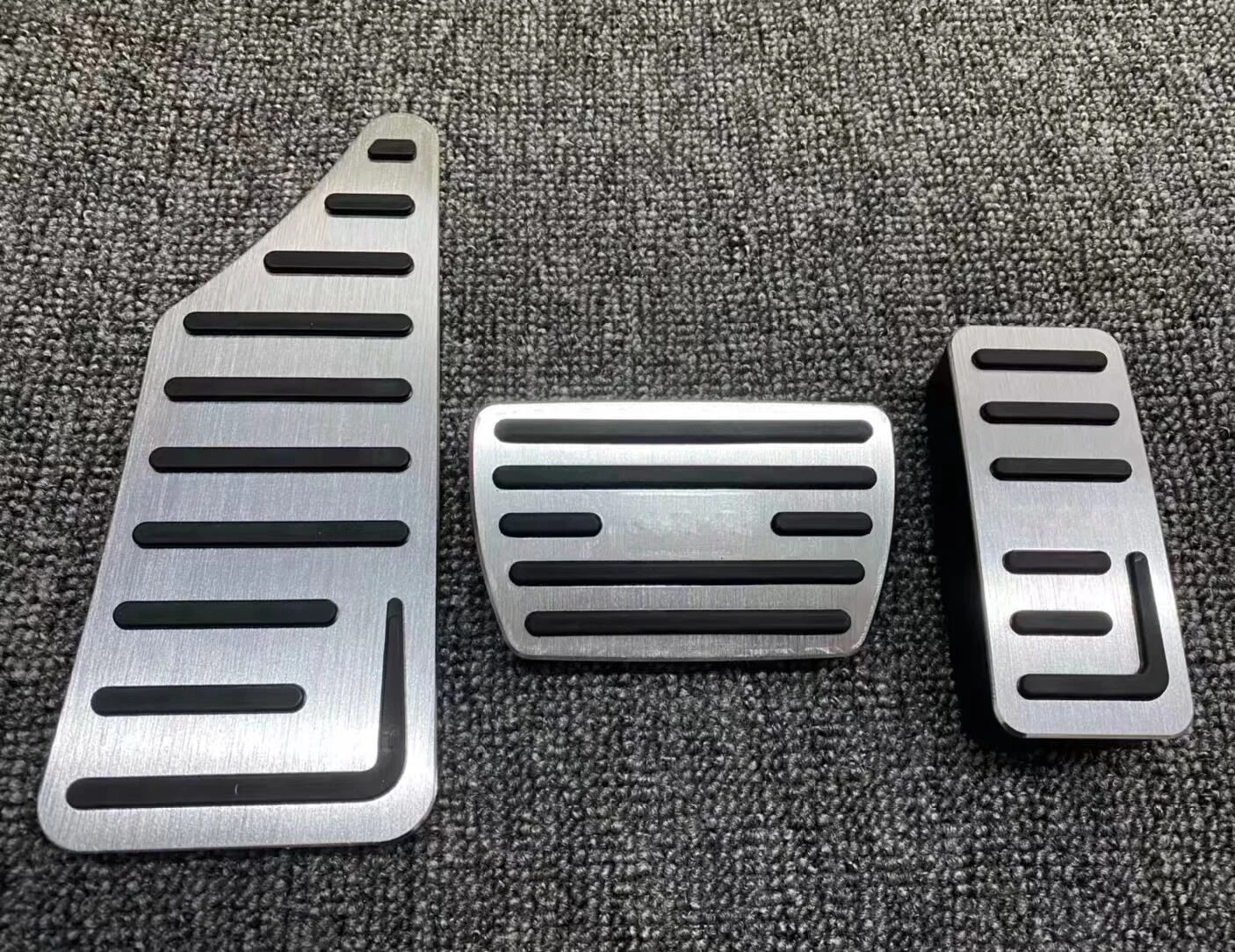 Couvre-pédales En Alliage Aluminium Pour Honda Vezel/HR-V (2021-2024) - Argenté, Antidérapant