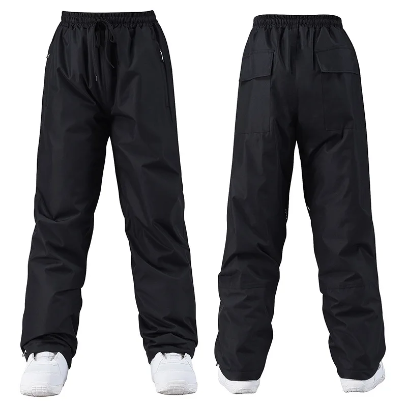 Pantaloni Da Sci E Snowboard Unisex, Softshell Antivento E Impermeabile, Modello Oversized, Perfetti Per L'inverno