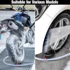 4Pcs Portable Car Tire Wedge For Car Washing Detailing Tire Hose Guide Preventing Pressure Washer Hose Stuck Under Tires 5