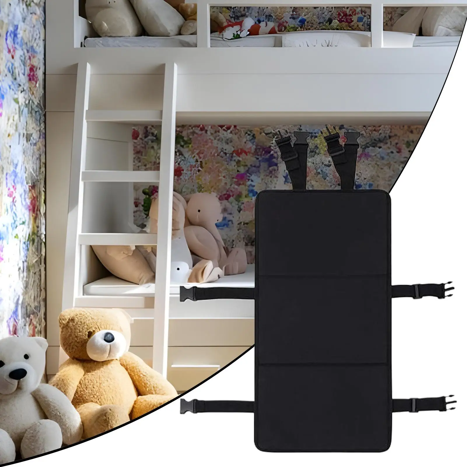 Bunk Bed Ladder Cover Playground Ladder Cover Lock To Prevent Drowning Foldable Child Safety Accessories For Attic Stairs