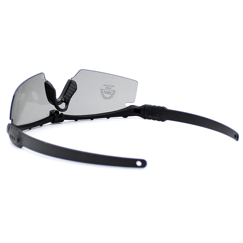 Taktická polarizační sport brýle vojenství armáda goggle airsoftové výstřel bezpečnosti brýle muži outdoorové sport brýle proti slunci 4 čočka