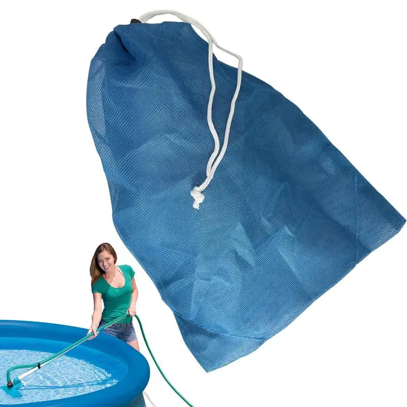 

Pool Vacuum Cleaner Bags Precise Fine Mesh Efficient Cleaning Vacuum Net Bag Replacement Part Stable Filter Bags Firm Fix For