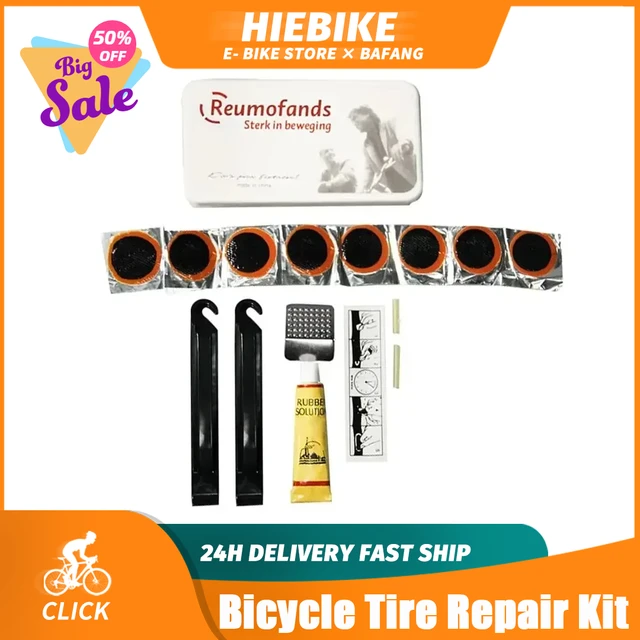 Bicycle Inner Tube Patching Tyre Filler Glue Cycling Tire Repair Kits Tools Free Cold Patch Sealant Fix Portable Tirekit