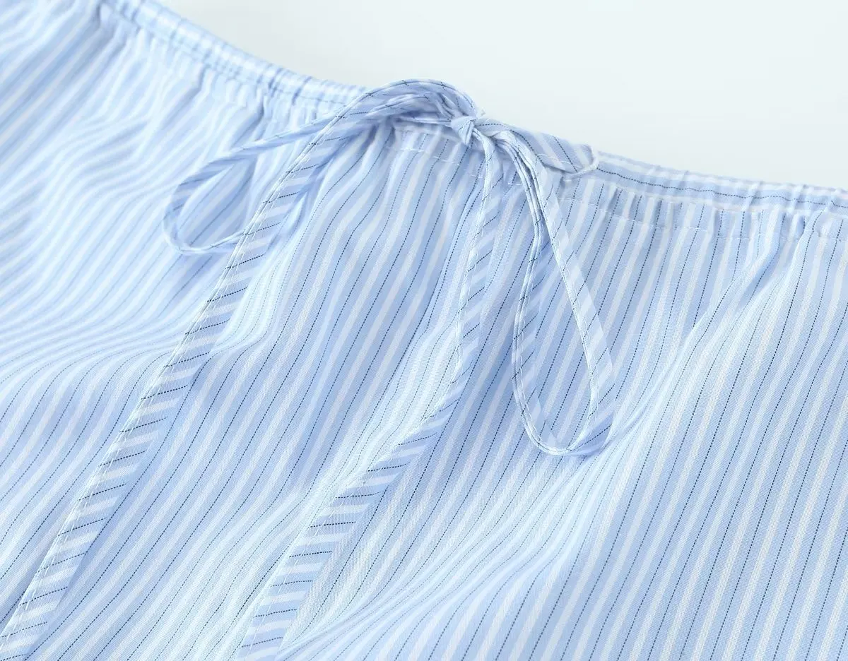 Pantalon Talbots Femme 16P Bleu Marine Rayé - Soie/laine Doublé Plissé - Bon état