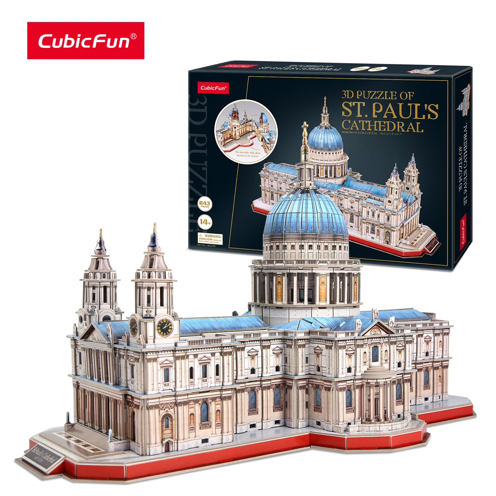 Cubicfun 3d St.paul's Cathedral Puzzles 