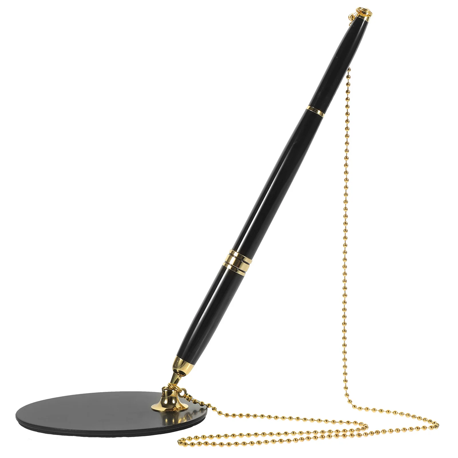 

Ручка для подписей, вращающиеся шариковые ручки, гелевые настольные фирменные настольные фиксированные многофункциональные бизнес-ручки