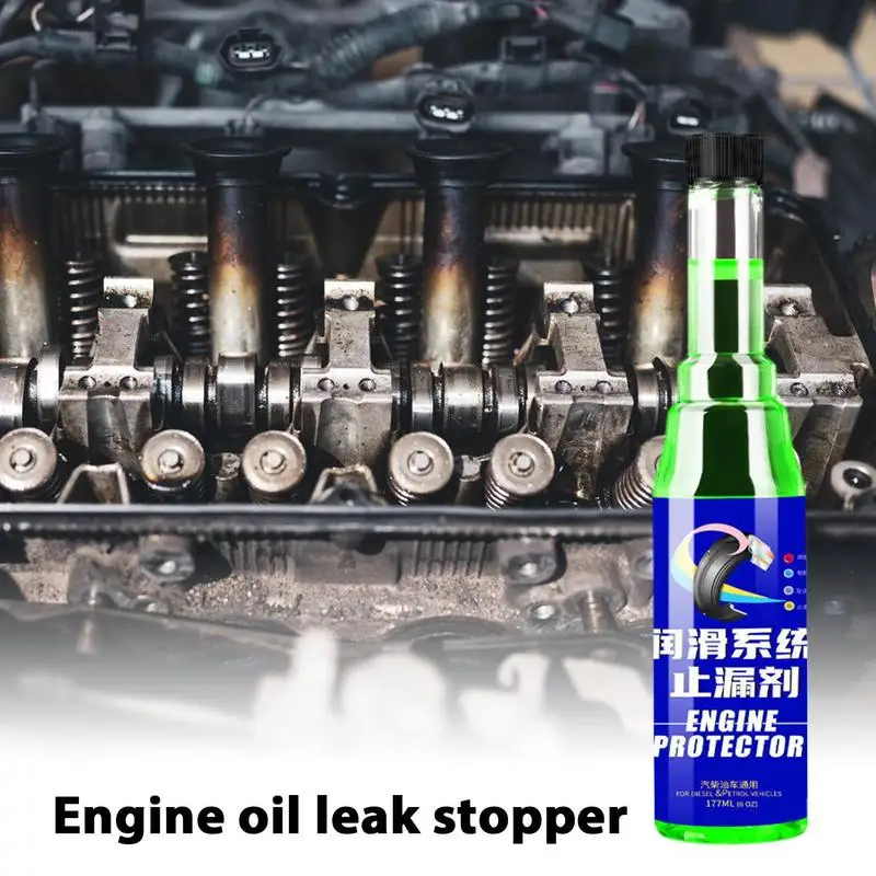 Motor Oil Additive Stop Leak Professional Leak-Proof Engine Oil Additive Universal Leak Stop Agent Seal Activator Recover