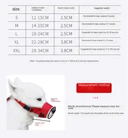 Pet Muzzle Dog Muzzle For Short-snouted Breathable Mask 4