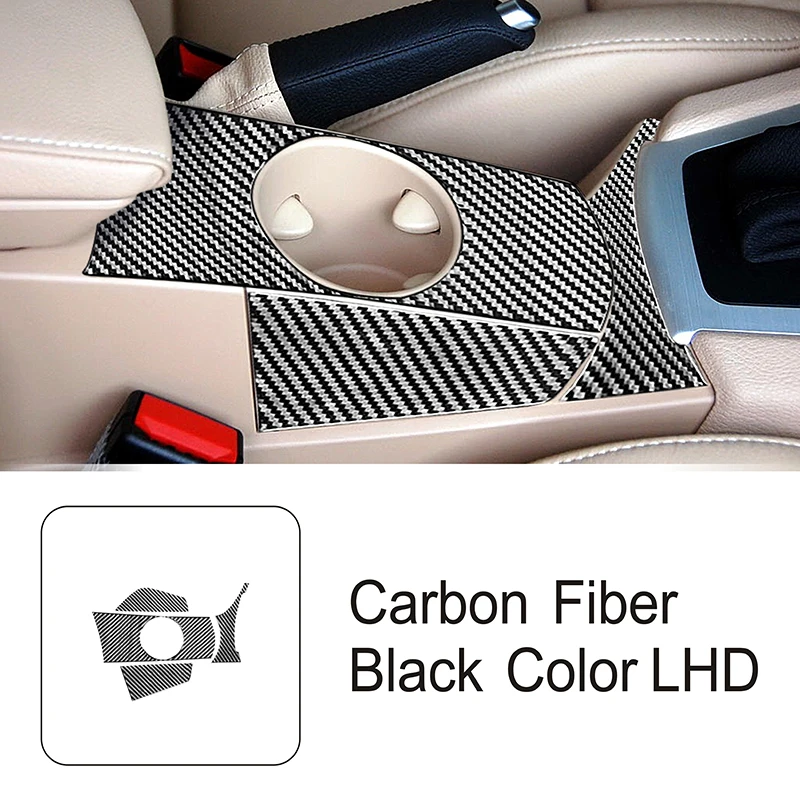 Carbon Fiber Center Console CD Frame Cover Panel for BMW X3 E83 2004-10