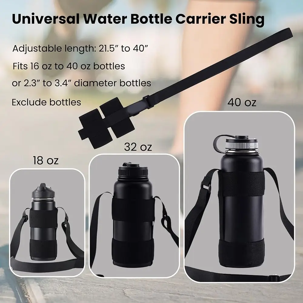 Adjustable Universal Water Bottle Carrier Sling