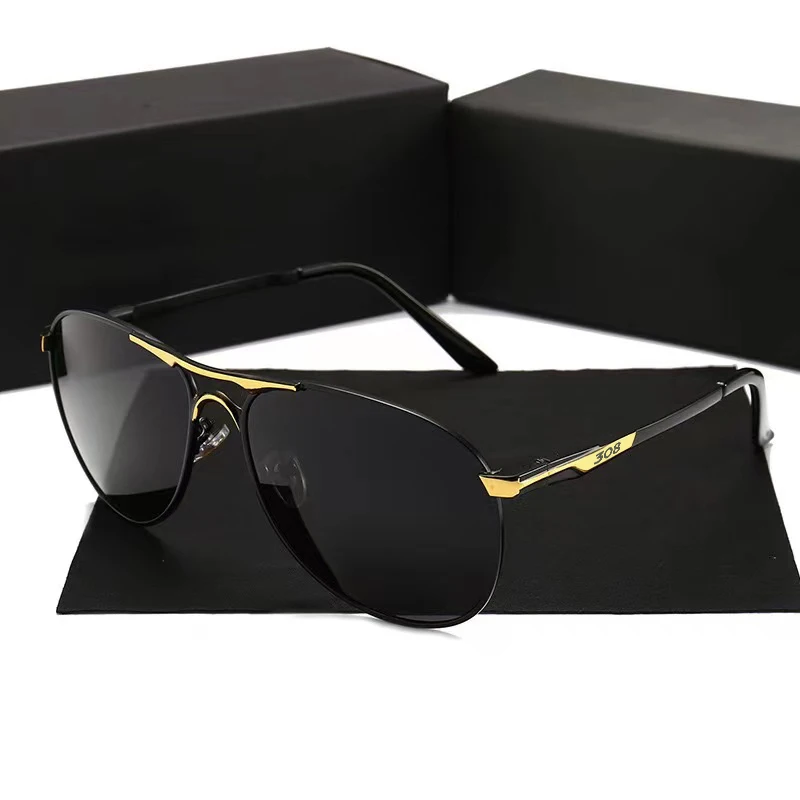 Stylish Men's and Women's Sunglasses UV400 High Quality Polarized Transparent For Peugeot 308 Car Accessories Driving