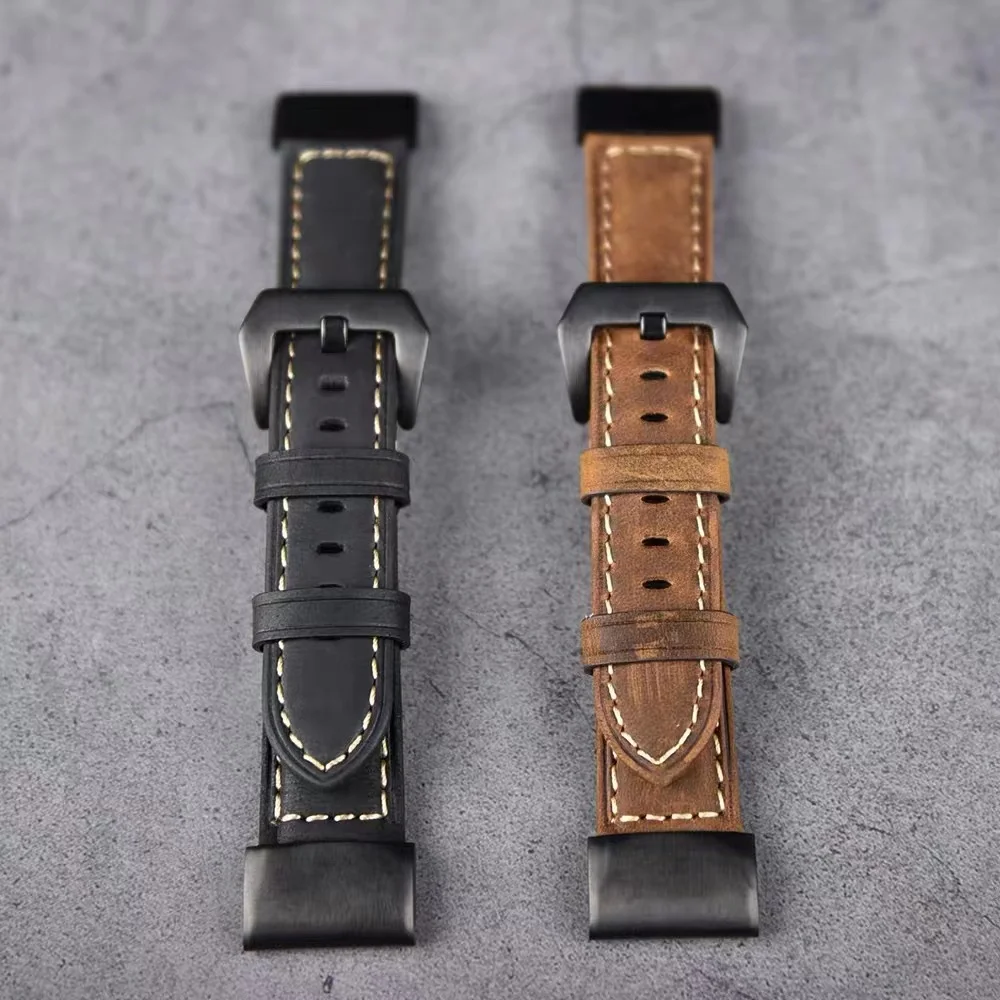 Genuine Leather Quickfit Smartwatch Strap - Premium Quality