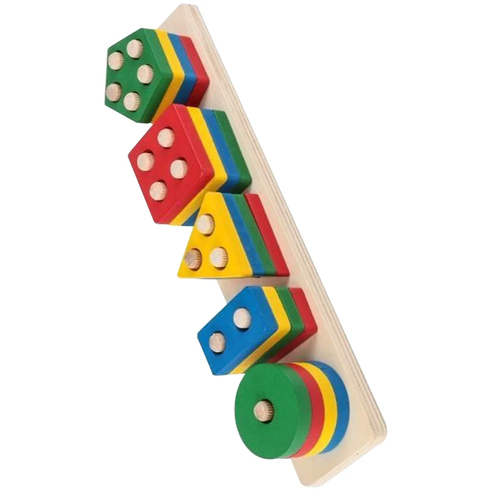 1 conjunto 1 conjunto de classificação de formas para crianças bebê correspondência de cores aprendizagem precoce blocos educativos criança forma classificação pré-escolar