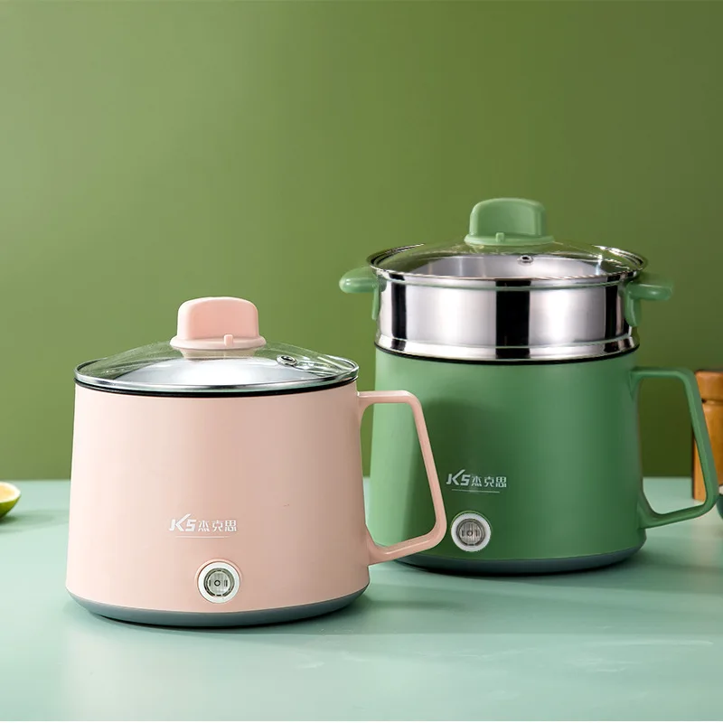 Rice Cooker Small 6 Cups Cooked(3 Cups Uncooked), 1.5L Small Rice Cooker  with Steamer For 1-3 people, Removable Nonstick Pot, One Button&Keep Warm