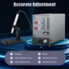 Permanent Jewelry Welder, 110V 60HZ Pulse Argon Arc Welding Machine, 100W Jewelry Welder Permanent Jewelry Starter Kit 2