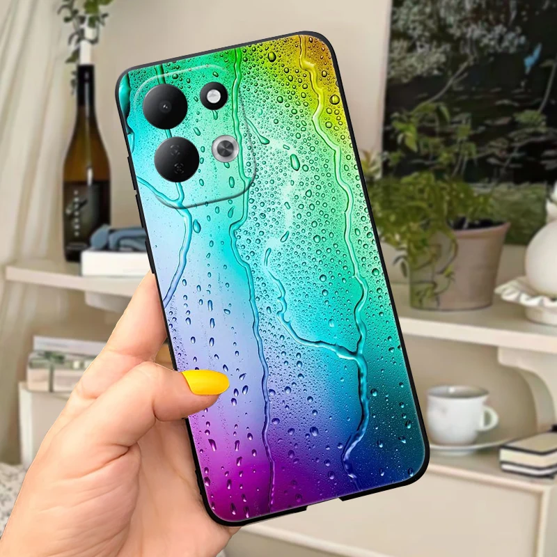 Luxury Silicone Printed Soft TPU Shockproof Bumper Phone Back Cover - Cute & Stylish Protective Case