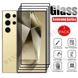 Premium 3 - Pack Tempered Glass Screen Protector Set for 3 Pcs (Samsung S26 FE)
