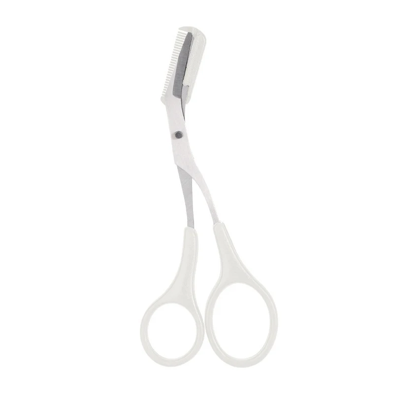 Eyebrow Trimmer 1Pc Eyebrow Trimmer Epilator Hair Comb For Eyebrows Hair Trimmer Eyebrow Scissors Makeup Tools Accessories Beauty Health