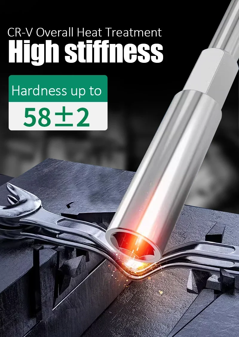LAOA VDE T-förmiger Steckschlüssel CR-V 4–14 mm Sechskantschlüssel 58 HRC isolierter Sechskantschraubendreher Steckschlüssel 1 Stk – Detail 8