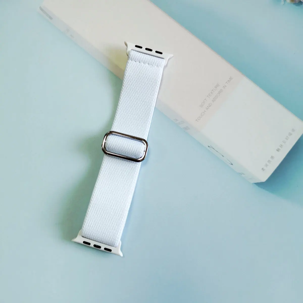 ตัวเลือกสินค้า สายรัดยืดหยุ่นสำหรับ Apple Watch ขนาด 38-49 มม.