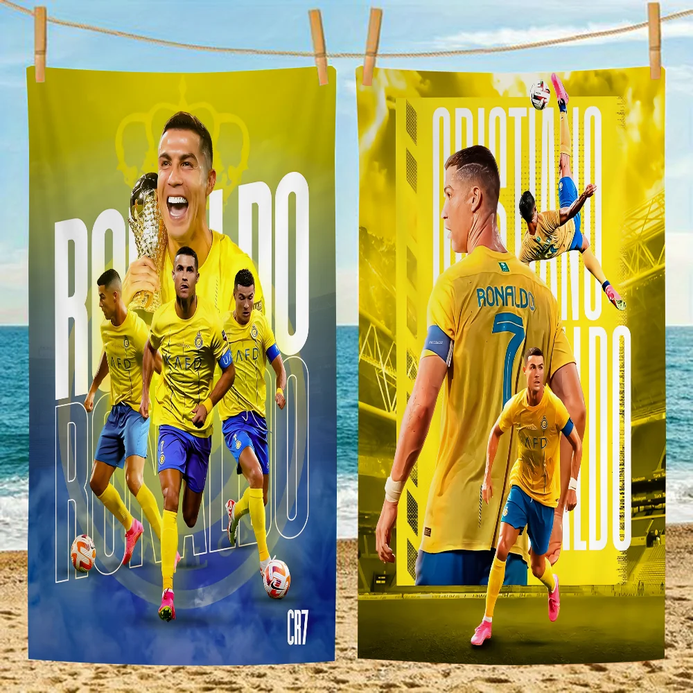 C-クリスティアーノ R-ロナウド CR7 ビーチタオル 夏 キッズ ラージ