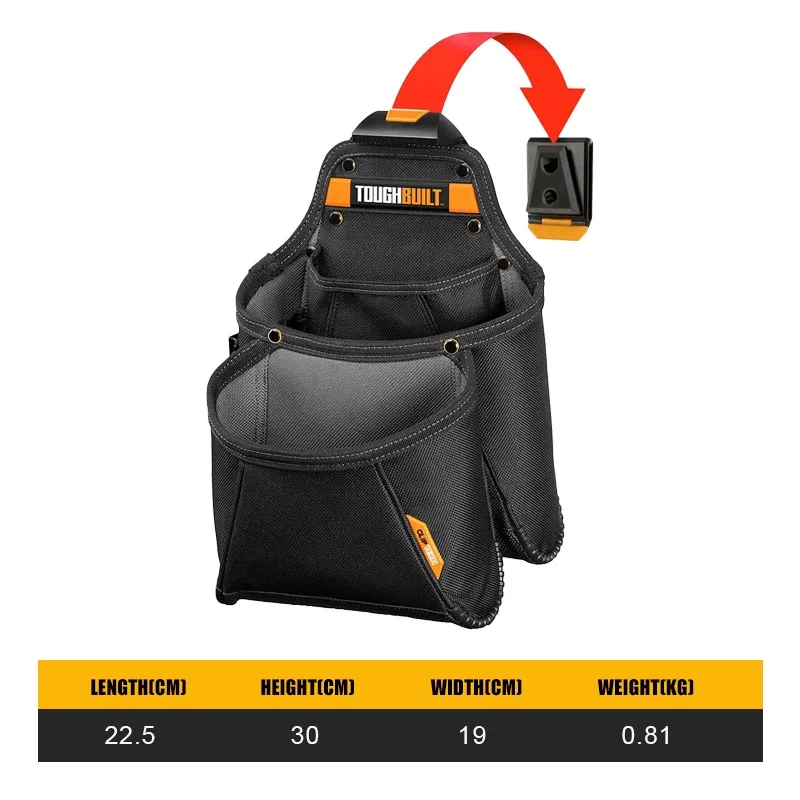 ToughBuilt TB-CT-03 Mega Supply Pouch Tools Packaging Bag 3