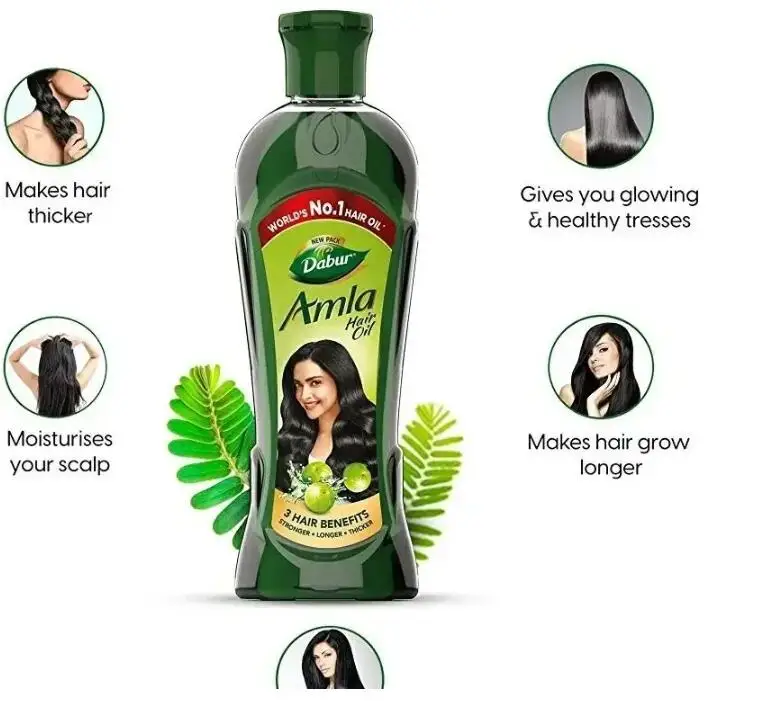 Indian Gooseberry Hair Oil 180ml Nourishing Smoothing Black Hair