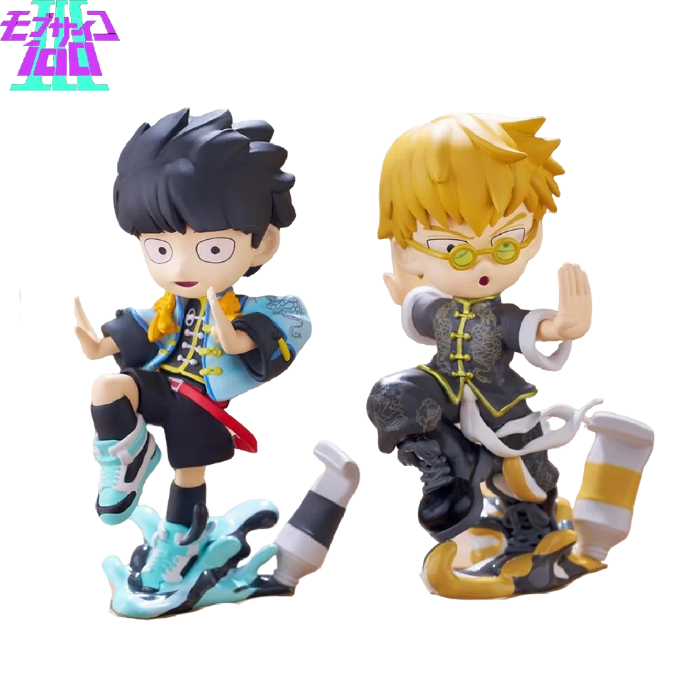 Mob Psycho 100 Anime Figure - Reigen Arataka Q Edition Kawaii Sitting Palm Series Ornament Collectible Gift