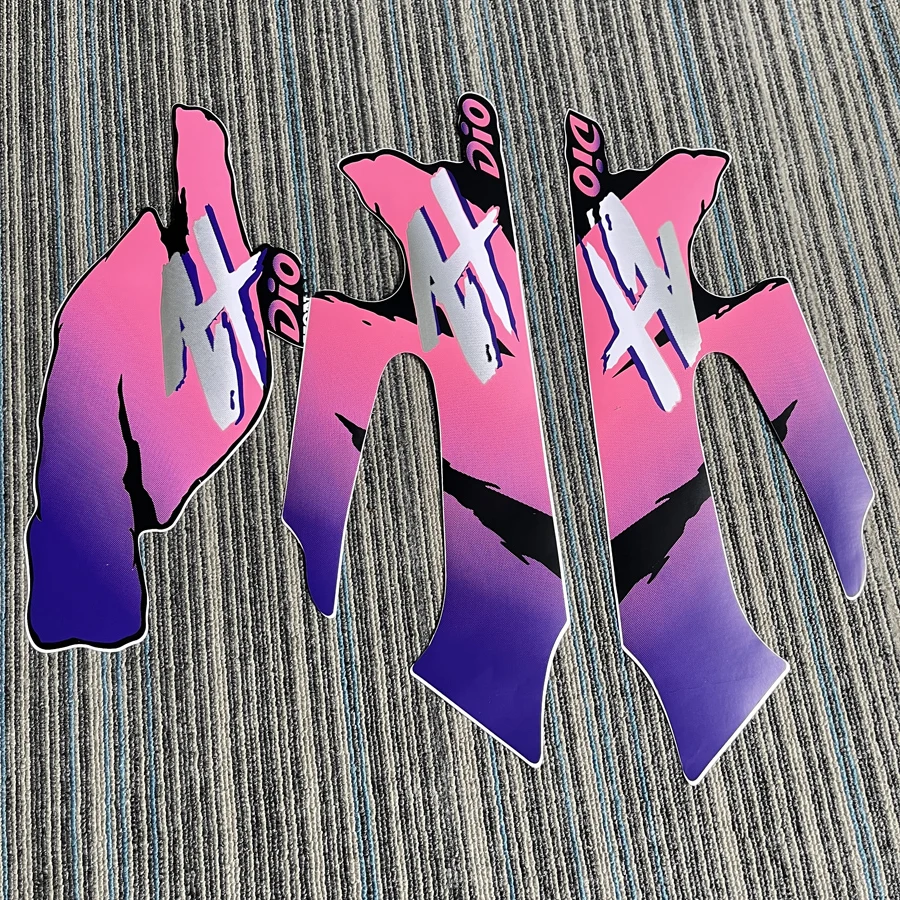 ホンダ車両用ステッカー,Zx 50 af27 AF28 F34 AF35,パープル,ロゴ