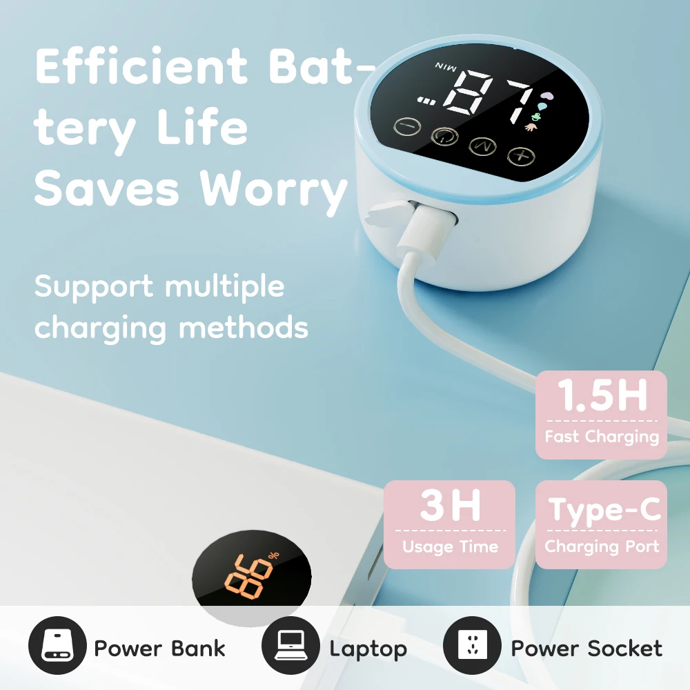 Dr.isla electric breast pumps portable hands free wearable breast pump silent comfort milk extractor collector BPA-free electric breast pump
