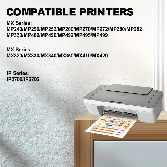 SANUNE Reanufactured Ink Cartridge Replaceent For Canon 210 210XL