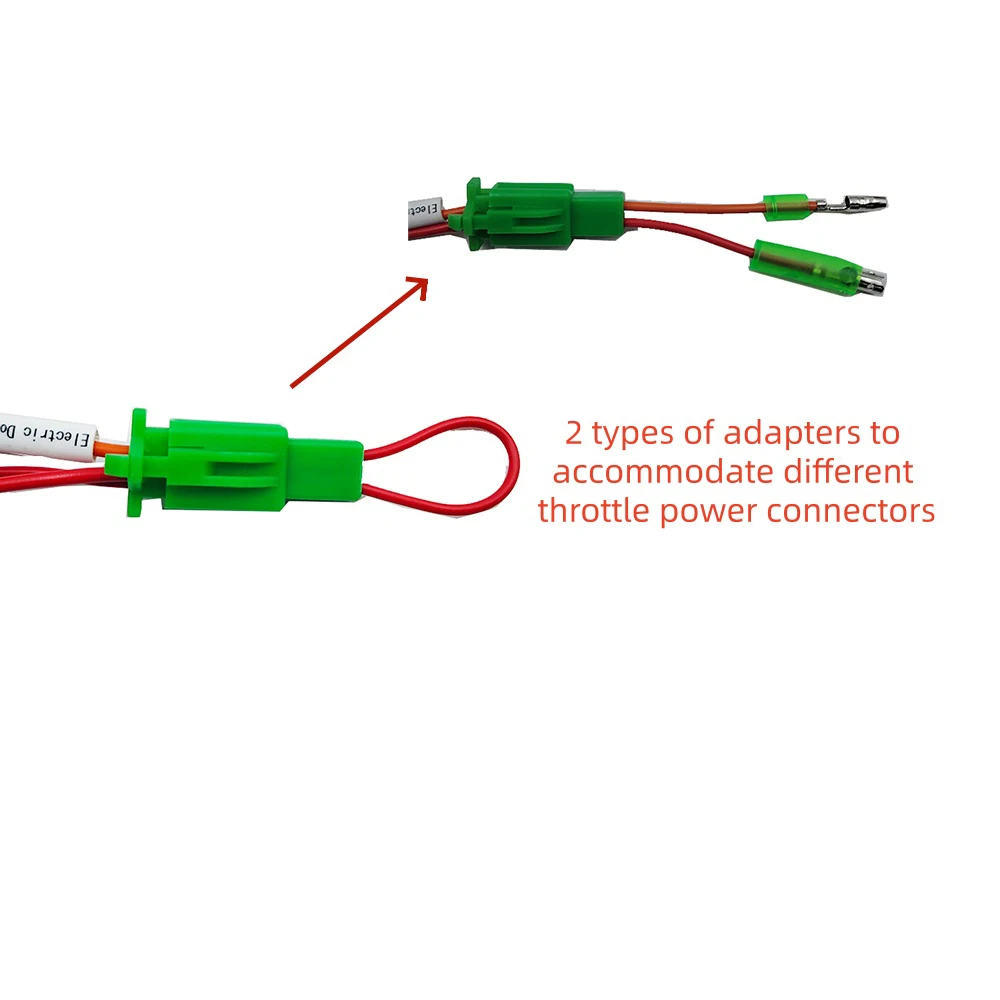 350W-2000W BLDC-Controller Dual Drive Rechteckwellen-Elektrofahrrad-Controller 24V-60V Dual-Mode Elektroroller-Zubehör – Detail 3