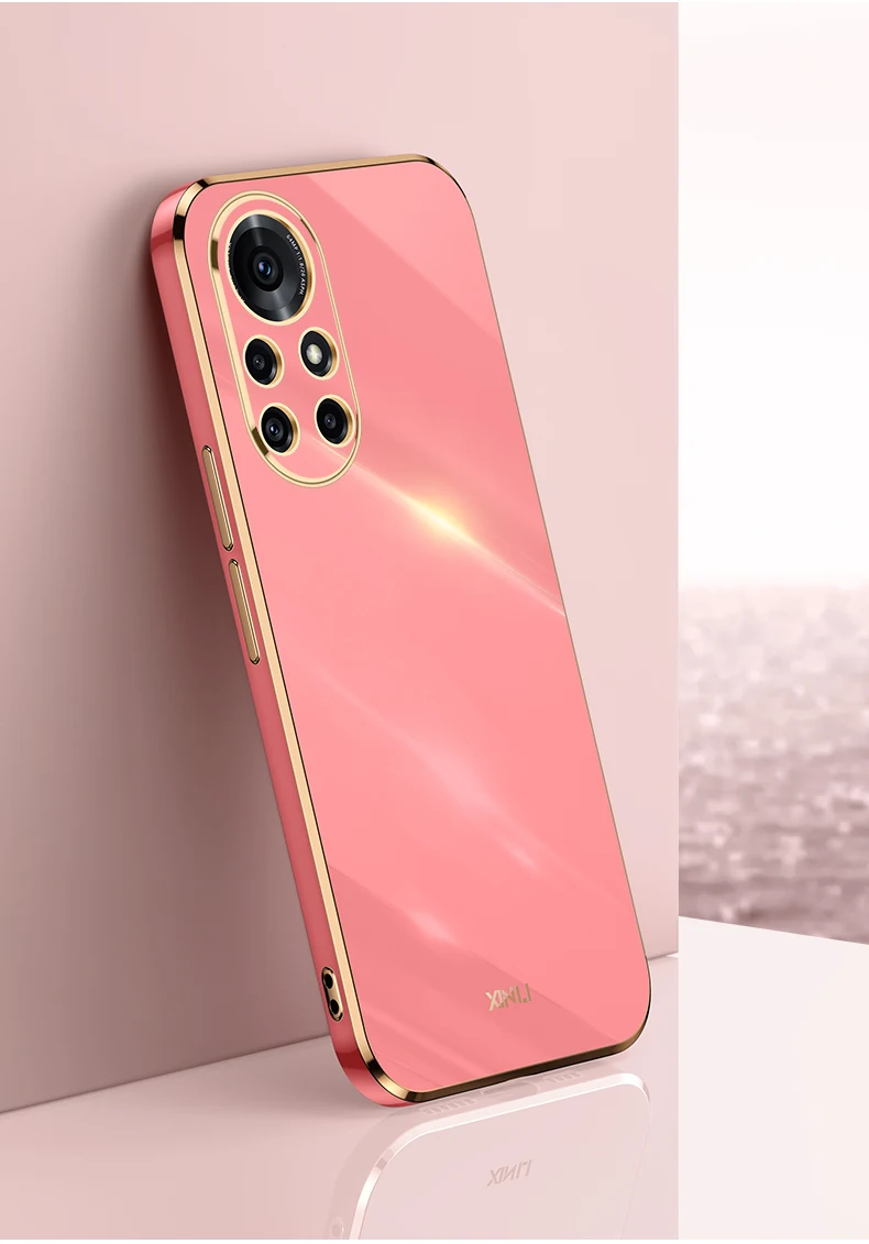 Bling Soft Shockproof Cover Square Luxury Plating Phone Case 3D Laser do Huawei P30 LITE P40 P50 PRO Nova 5T 8 8i 9 Pro_voghion.com