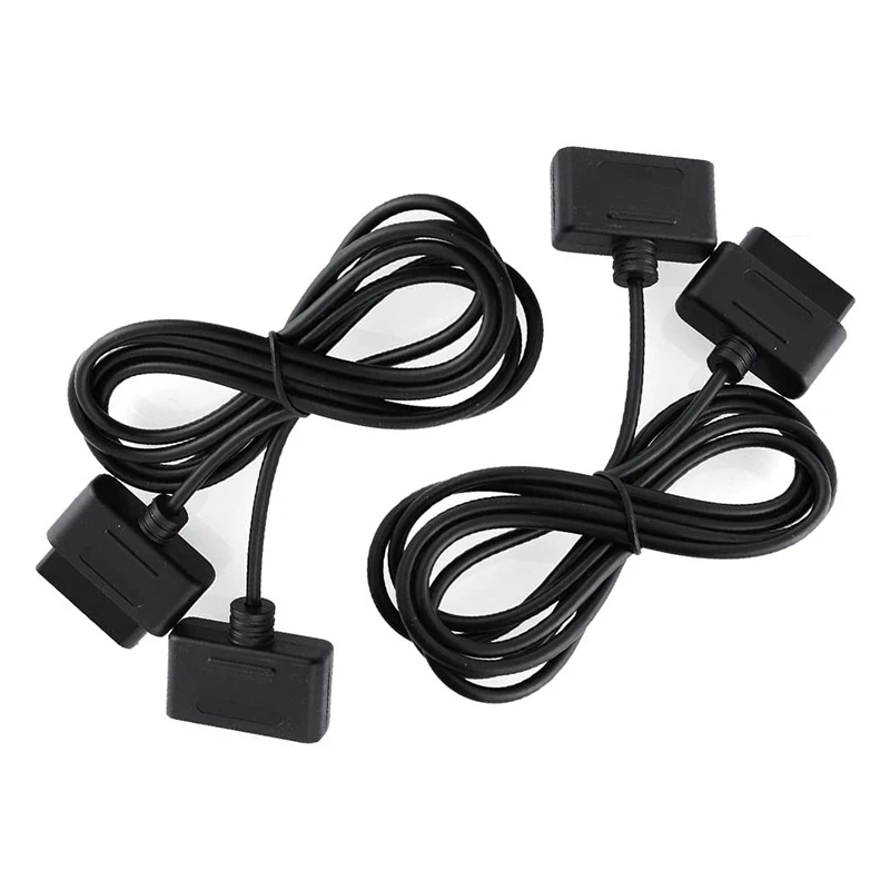 2Pcs/Lot 1.8M Game Extension Cable Data Cord For Nintendo Snes Controller Lead Cable