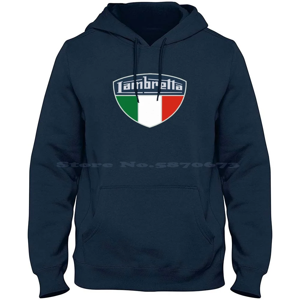 

Scooterist 100% Cotton Hoodie Vintage Italy Bike Lambretta
